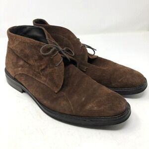 To Boot New York Dickens Chukka Lug Sole Leather Boots Brown Lace Up 9.5 Preppy